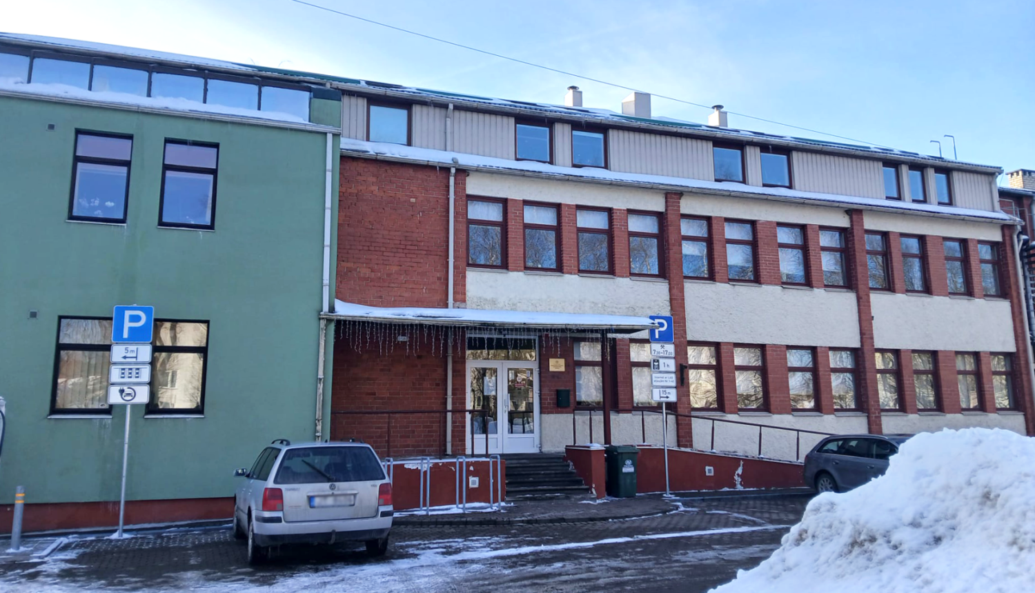 Ēka, kurā būs jaunais VAAD birojs Talsos
