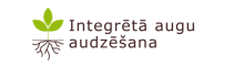 VAAD Integrētās augu audzēšanas vietnes logo ar zaļu augu un brūnām saknēm