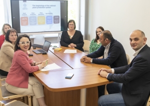 Augu aizsardzības jomas Latvijas un Gruzijas eksperti 