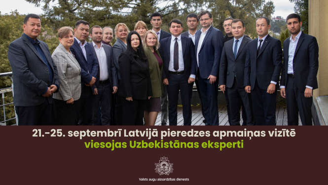 Uzbekistānas un Latvijas ekspertu kopbilde vizītes noslēgumā Latvijā