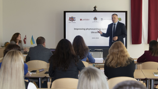Vizītes atklāšana ar A. Čelombitko uzrunu