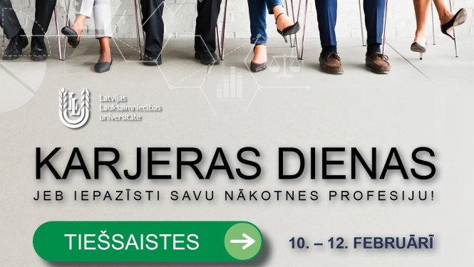 LLU karjeras dienu plakāts
