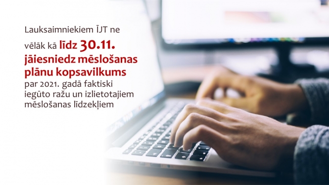 Virsraksta teksts un attēls - klēpjdators un rokas
