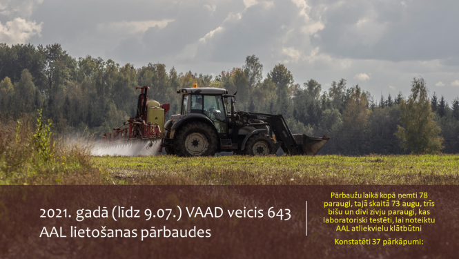 Smidzinātājs uz lauka un teksts