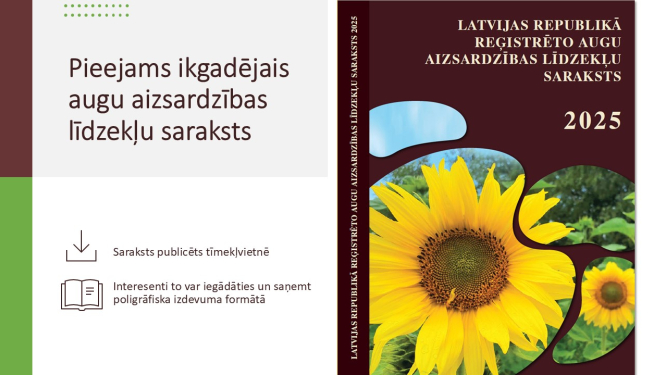 Grāmatas vāka attēls - saulespuķes, un teksts