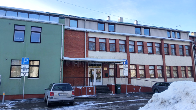 Ēka, kurā būs jaunais VAAD birojs Talsos