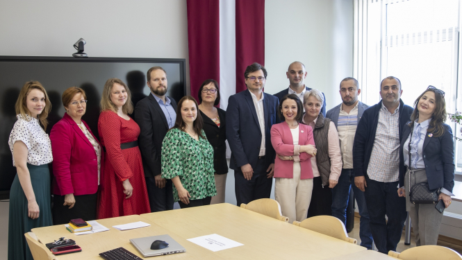 Latvijas un Gruzijas ekspertu kopbilde