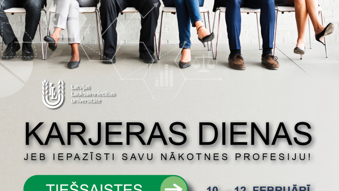 LLU karjeras dienu plakāts