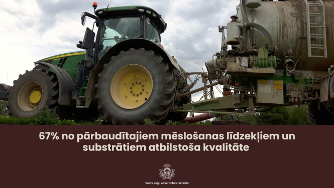 Traktortehnika ar mēslošanas mucu