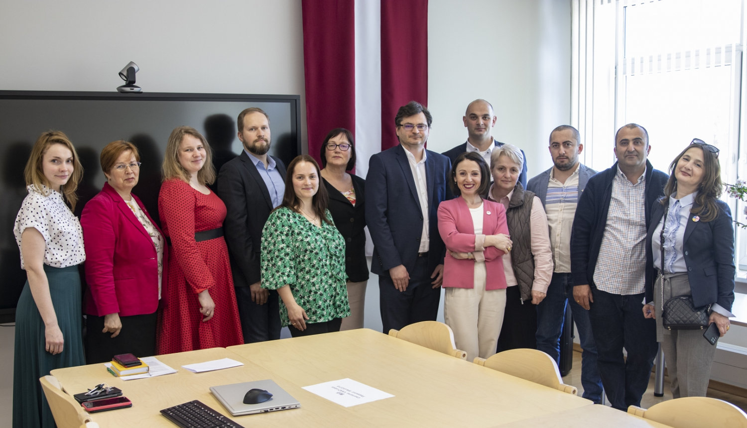 Latvijas un Gruzijas ekspertu kopbilde