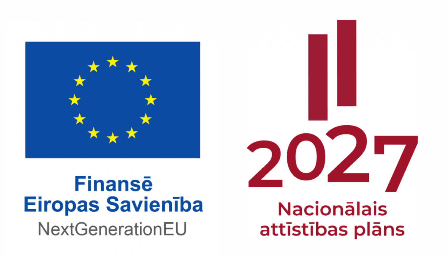 Projekta logo, sastāv no ES karodziņa, 2027 un teksta